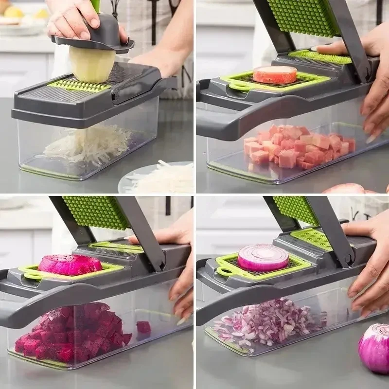 14 in 1 Multifunctional Vegetable Chopper Food Chopper