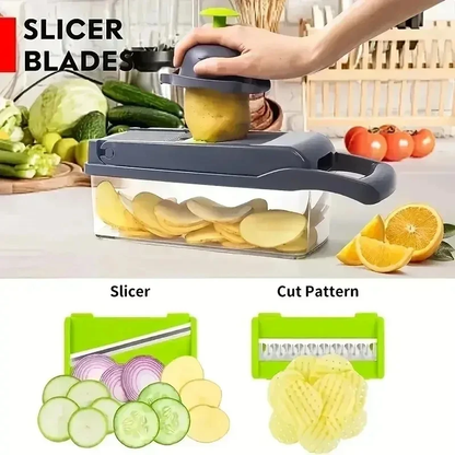 14 in 1 Multifunctional Vegetable Chopper Food Chopper