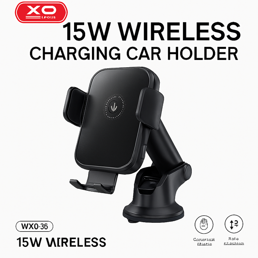 15W Wireless Charging Car Holder