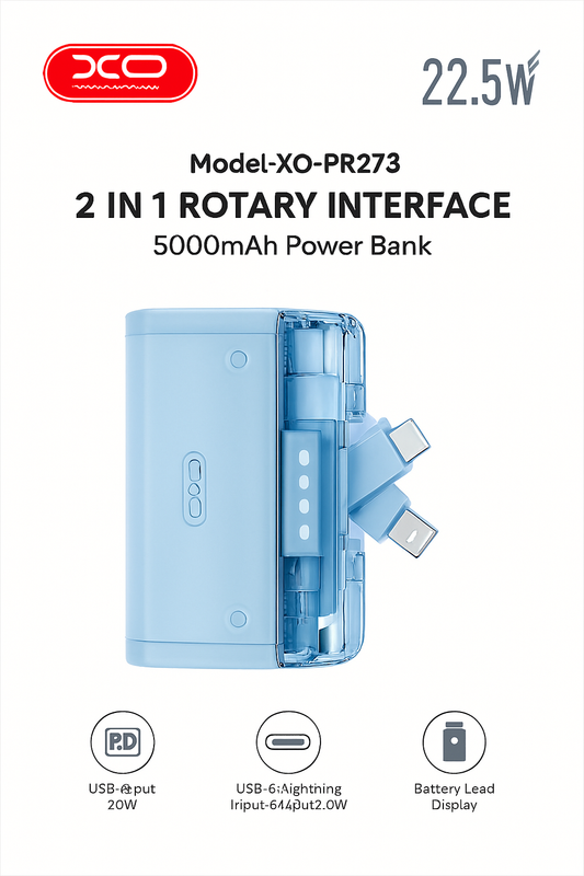 5000mAh Power Bank