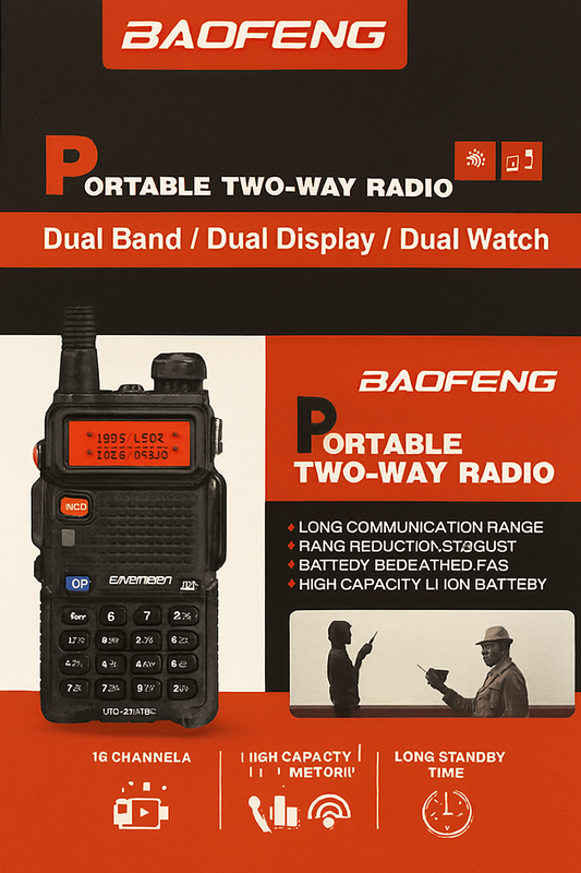 Dual Band Two-Way Radio