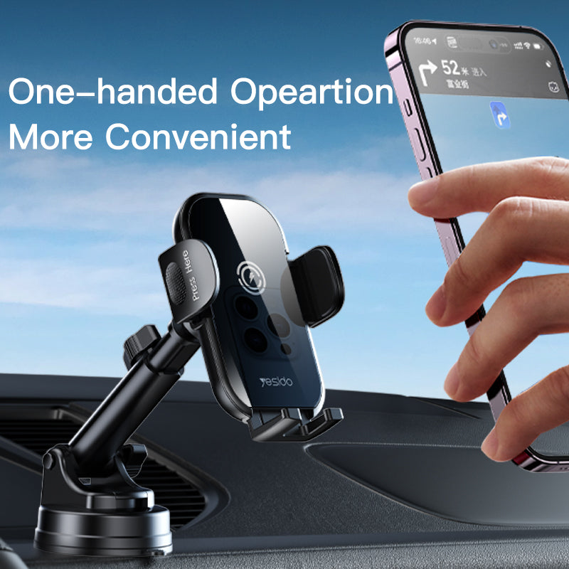 15W Wireless Charging Car Holder