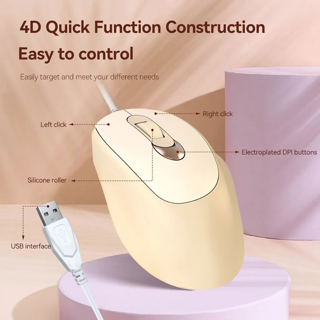 Fashion Wired Mouse