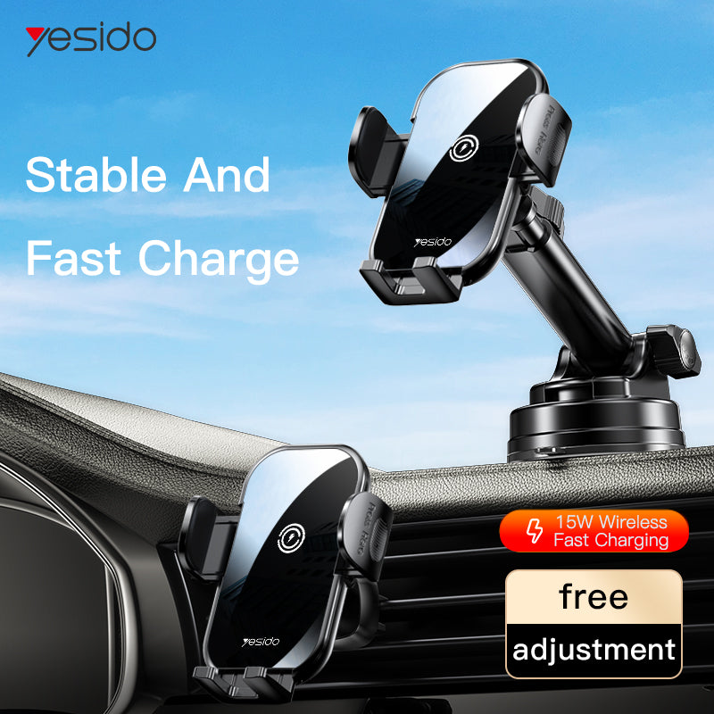 15W Wireless Charging Car Holder