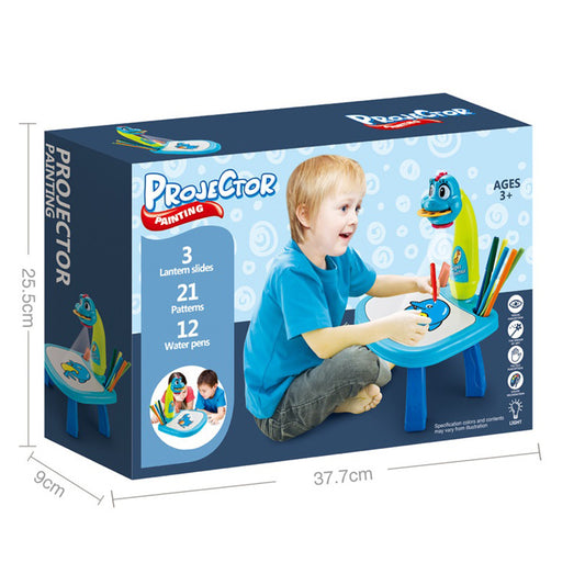 Kids Projector Painting Table