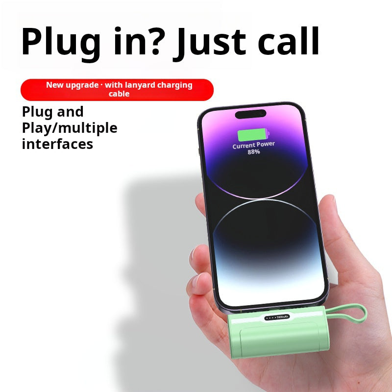 Mini Flashlight Power Bank