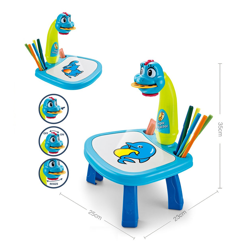 Kids Projector Painting Table