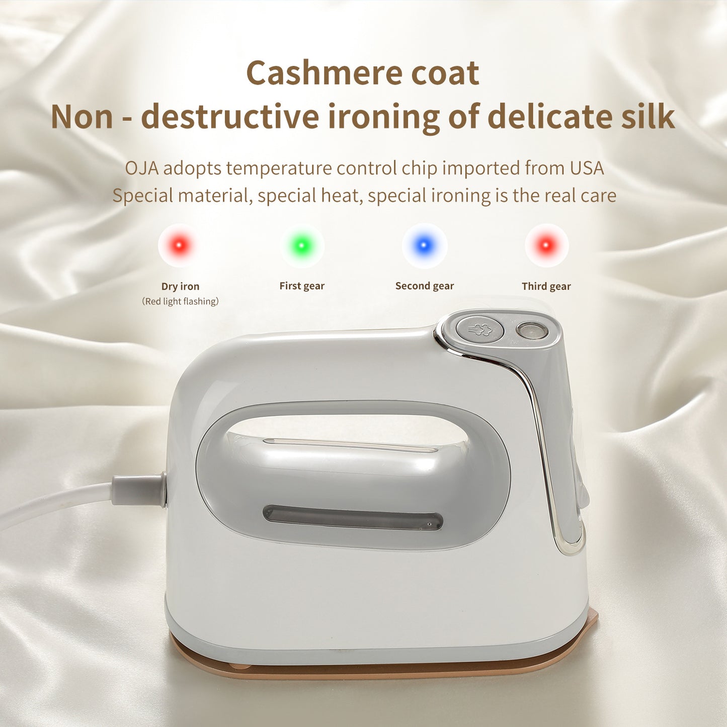Handheld Steamer Iron – 3-in-1 Smart Fabric Care