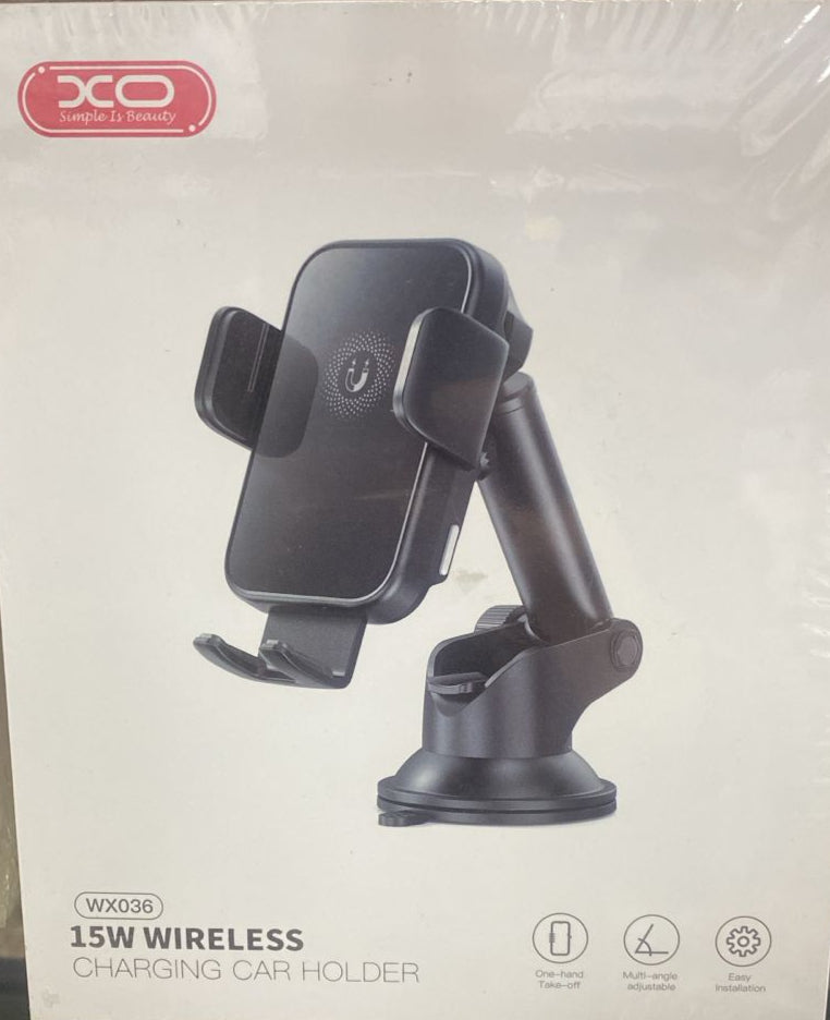 15W Wireless Charging Car Holder
